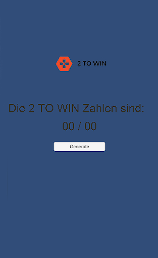 Android application 2 TO WIN screenshort