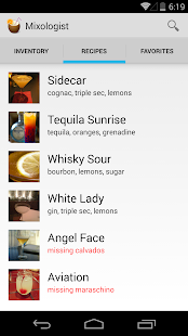Mixologist - Cocktail Recipes Screenshot