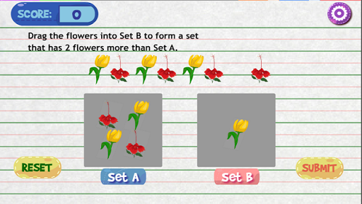 Forming Sets of Objects Screen 3