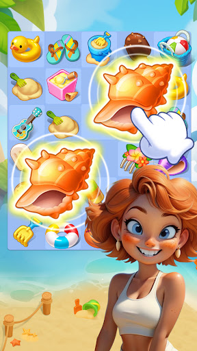 Happy Merge Seaside:Blast ASMR - Puzzle - games