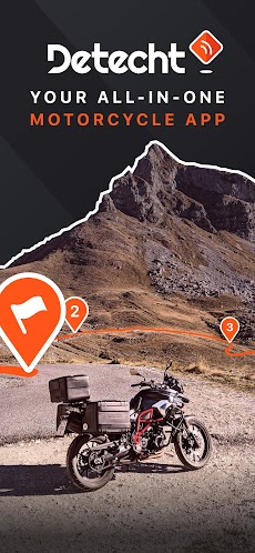 Detecht - Motorcycle App & GPSのおすすめ画像1