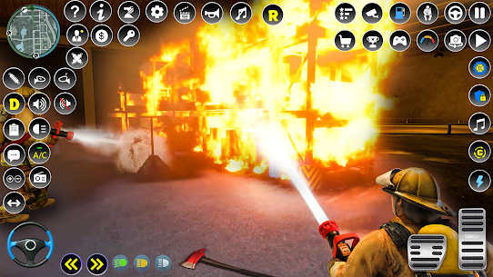Firefighter :Fire Brigade Game 2