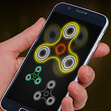 Fidget Spinner Game: Neon Glow icon
