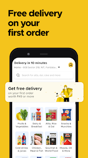 Blinkit: Grocery in minutes Screenshot