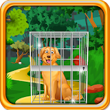 Golden Retriever Dog Escape icon