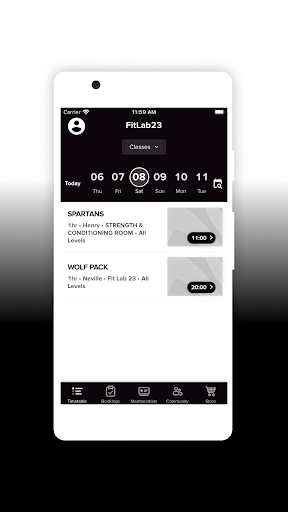 FitLab23 Screen 2