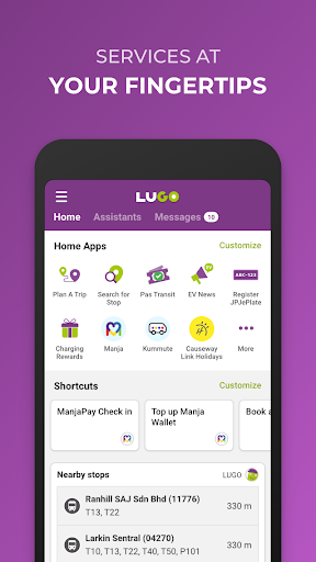 LUGO - Food, news & transit Screen 3