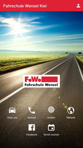 Android application Fahrschule Wenzel Kiel screenshort