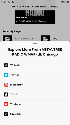 METAVERSE RADIO Screenshot 3 - AppWisp.com