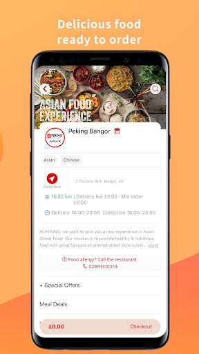 Peking Asian Street Food UK Screen 3