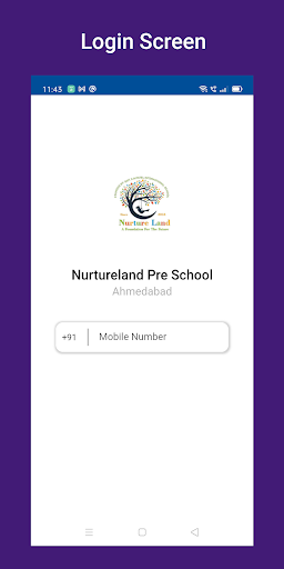 Android application Nurtureland Pre School screenshort