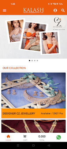 Android application Kalash Gold & Ornaments screenshort