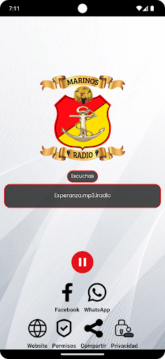 Marinos Radio Screen 3
