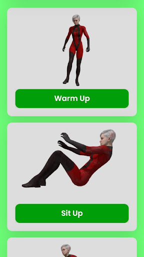 AR Fitness Trainer Screen 2
