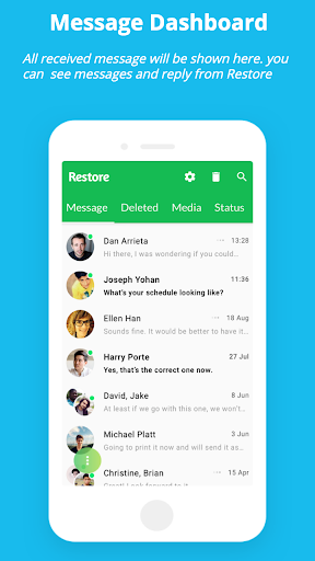 Android application Restore : Recover Deleted mess screenshort