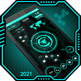 Futuristic UI Launcher - 2021 - App lock, Hide App icon