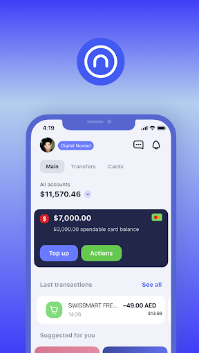 Android application N2 Wallet screenshort