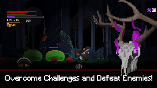 Android application Lantern - Pixel Roguelite screenshort