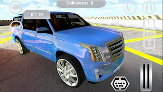 Realistic car driving parking  - Screenshot 1