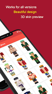 Luffy Skins for MCPE