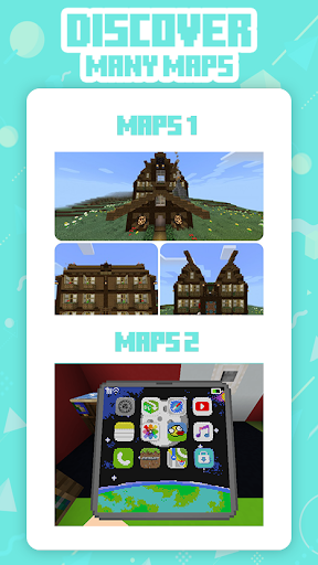 Android application Redstone Maps Minecraft screenshort