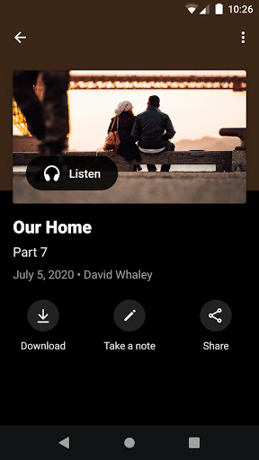 Harvest Life Church App Screen 3