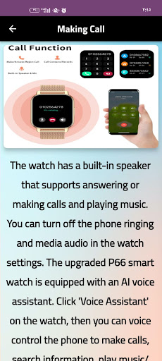 Popglory Smart Watch guide Screenshot 2 - AppWisp.com