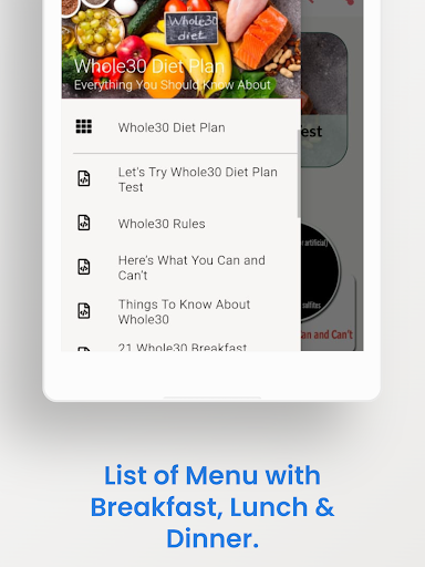 Whole30 Diet Plan screenshot 7