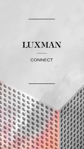 Android application LUXMAN Connect (ラックスマン コネクト) screenshort