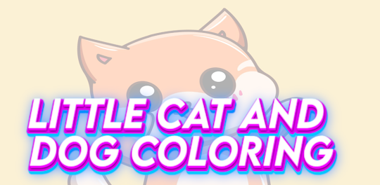 coloring kittens and dogs