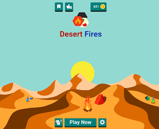 Desert Fires: Logic Puzzle