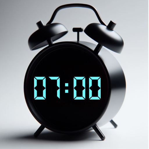 Simple Alarm Clock+Night Clock  Icon