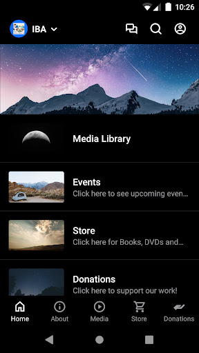 Android application Institute Biblical Authority screenshort