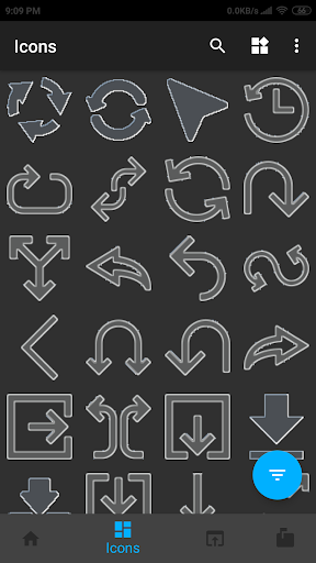 New HD Glass Theme Iconpack Pr