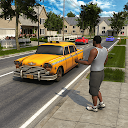 Real Taxi Driving: Taxi Games 