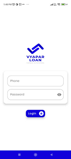 Android application VyaparLoan CSP screenshort