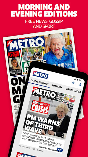 Metro | World and UK news app 4.0.2 screenshots 1