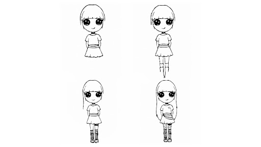 Draw cute girls