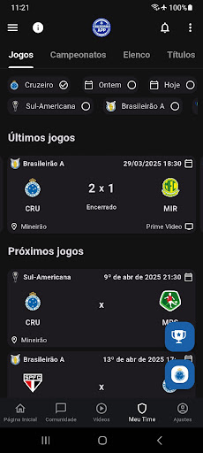 CRZ APP - Notícias e Jogos screenshot 1