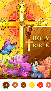 Bible Color - Color by Number