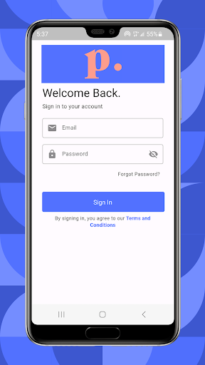 Android application Peachy. screenshort