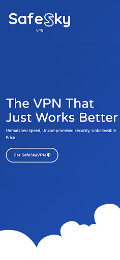 Android application SafeSky VPN screenshort