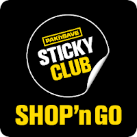 PAK'nSAVE Sticky Club SHOP'nGO