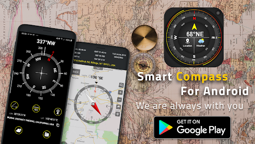 Digital Compass for Android - Apps on Google Play