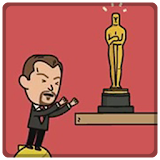 Leo's first Oscar icon