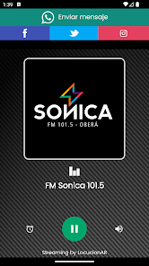 FM Sonica 101.5 1.1 APK + Mod (Unlimited money) untuk android