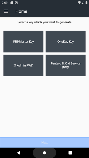 ZEISS KeyGen Screen 3
