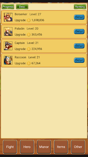 Idle Hero - 100 Heroes ekran görüntüsü