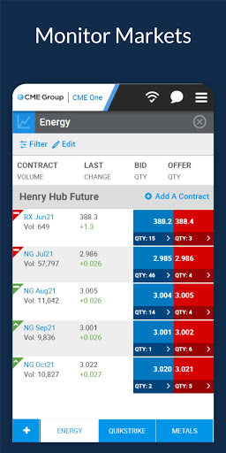 Android application CME Direct Mobile screenshort