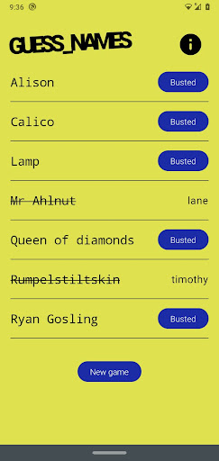 Android application Blob Anon screenshort